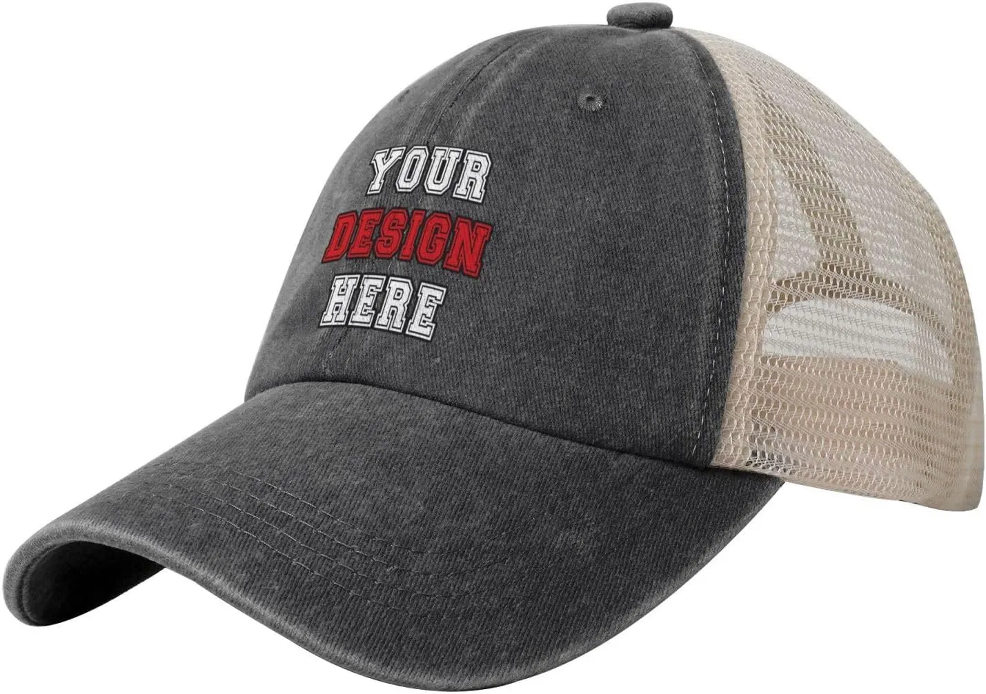 Bulk Custom Baseball Cap Design Your Own Hats Custom Hats Logo Personalized Baseball Cap Customizable Trucker Hats