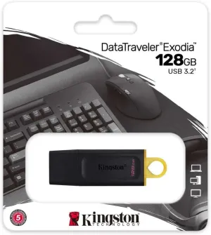 Kingston Memoria USB Exodia 128 Gb 3.2 (30992)