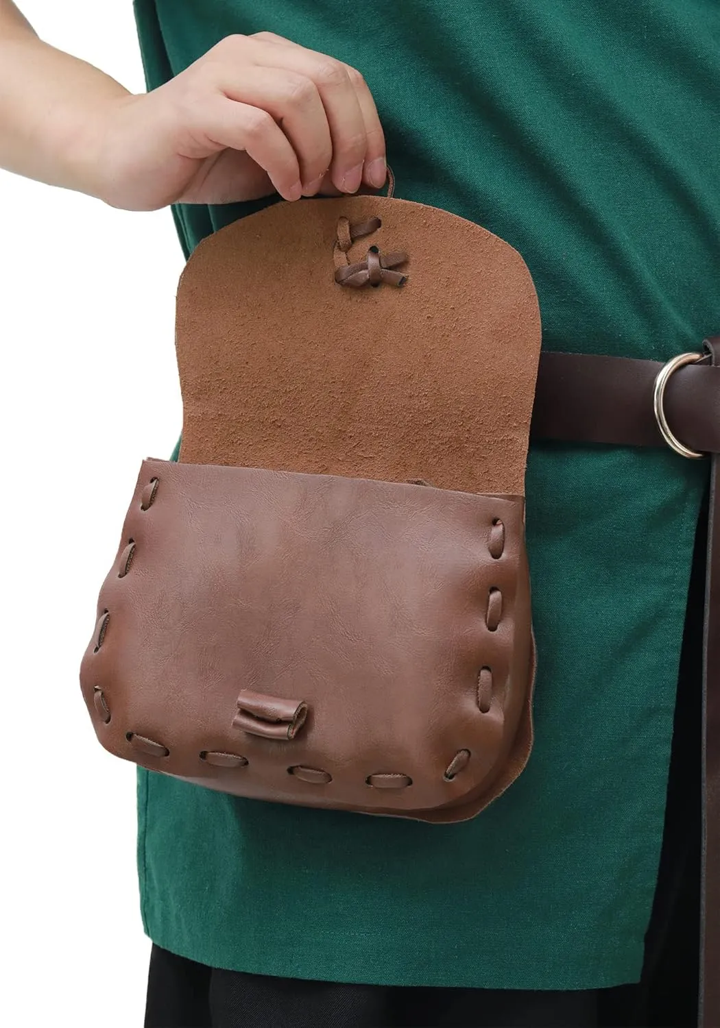Medieval Waist Pack Vintage Belt Pouch Waist Bag LARP Renaissance Costume Accessories for Women Men