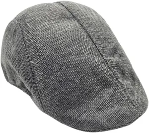Men's Classic Herringbone Wool Newsboy Hat Winter Hats Gatsby Hunting Fishing Hat for Men Leather Fedora Hats