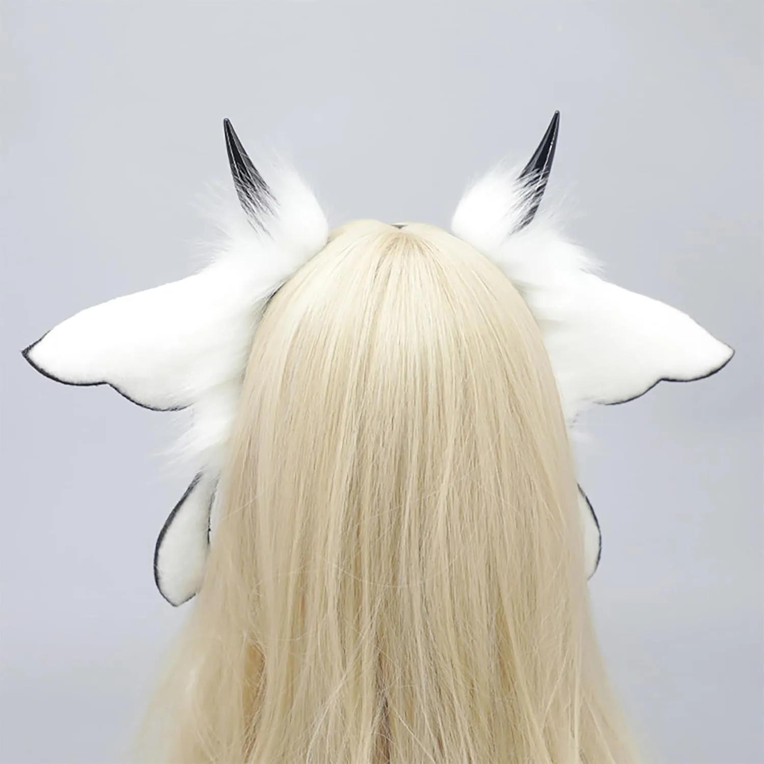 Realistic Furry Animal Ears Headband Fantasy Creature Ears Cosplay Accessory for Halloween