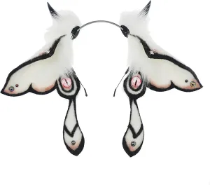 Realistic Furry Animal Ears Headband Fantasy Creature Ears Cosplay Accessory for Halloween