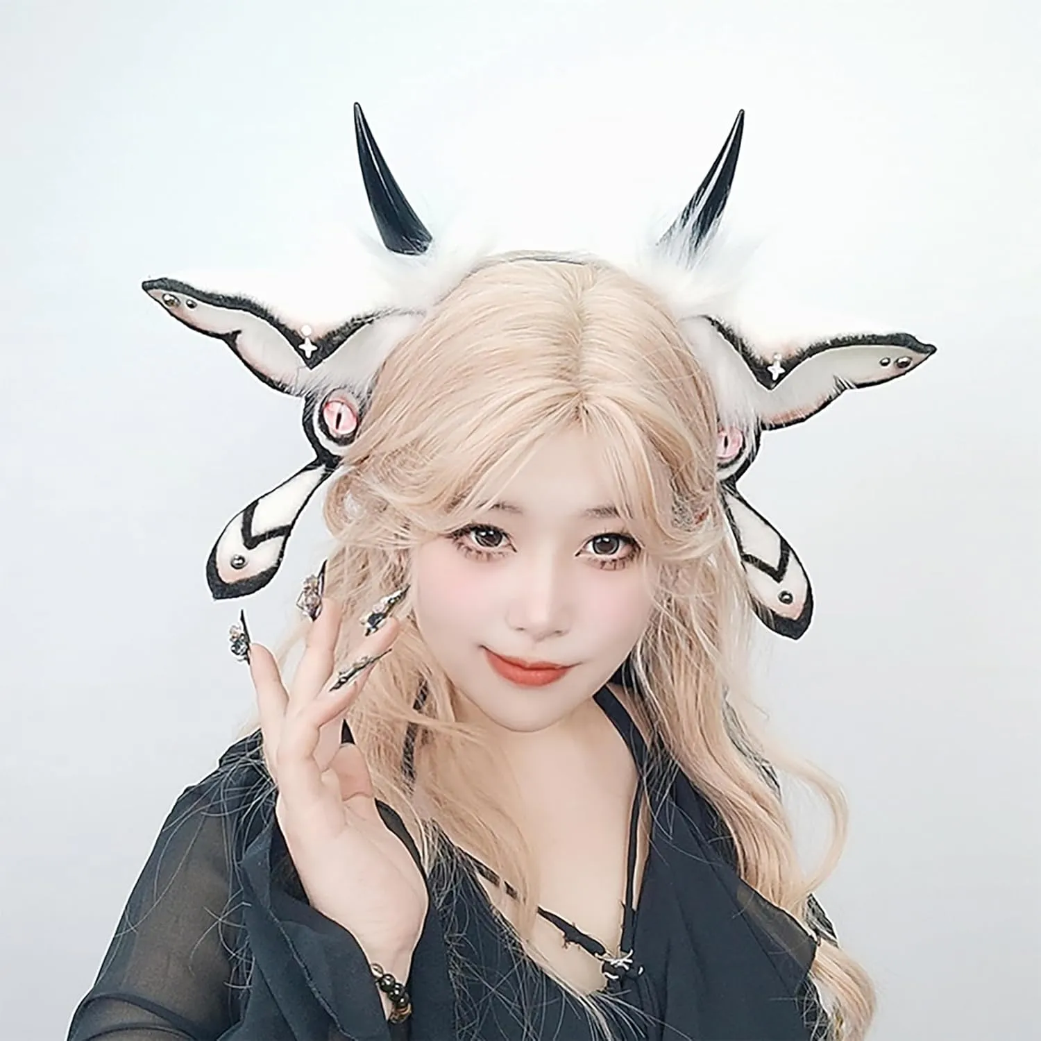 Realistic Furry Animal Ears Headband Fantasy Creature Ears Cosplay Accessory for Halloween