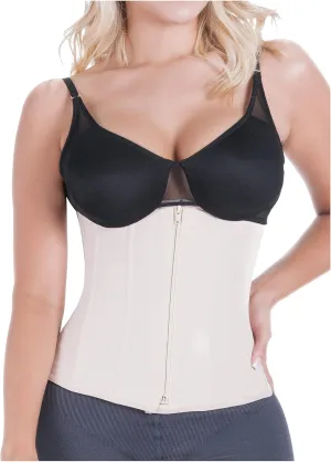 Sonryse 023ZL Fajas Colombianas Reductoras y Moldeadoras Open Bust Tummy Control Compression Waist Cincher Women