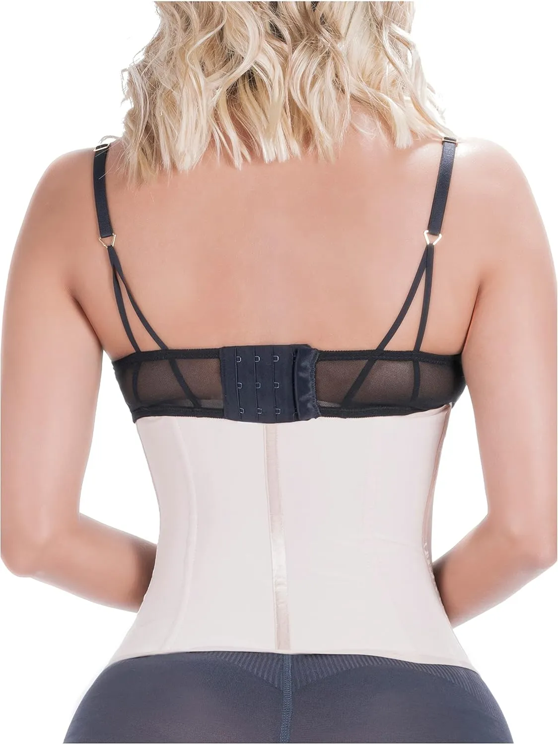 Sonryse 023ZL Fajas Colombianas Reductoras y Moldeadoras Open Bust Tummy Control Compression Waist Cincher Women