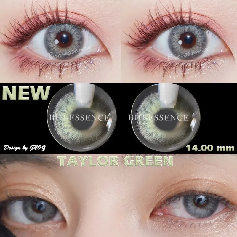 Toleet-Christmas Thanksgiving Outfits_1 Pair Colored Contact Lenses for Eyes Russian Girl Blue Lenses Monet Green Eye Lenses Big Eye Fashion Lenses