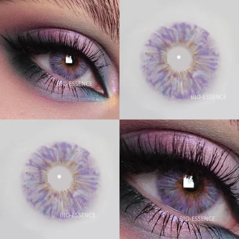 Toleet-Christmas Thanksgiving Outfits_1 Pair Colored Contact Lenses for Eyes Russian Girl Blue Lenses Monet Green Eye Lenses Big Eye Fashion Lenses