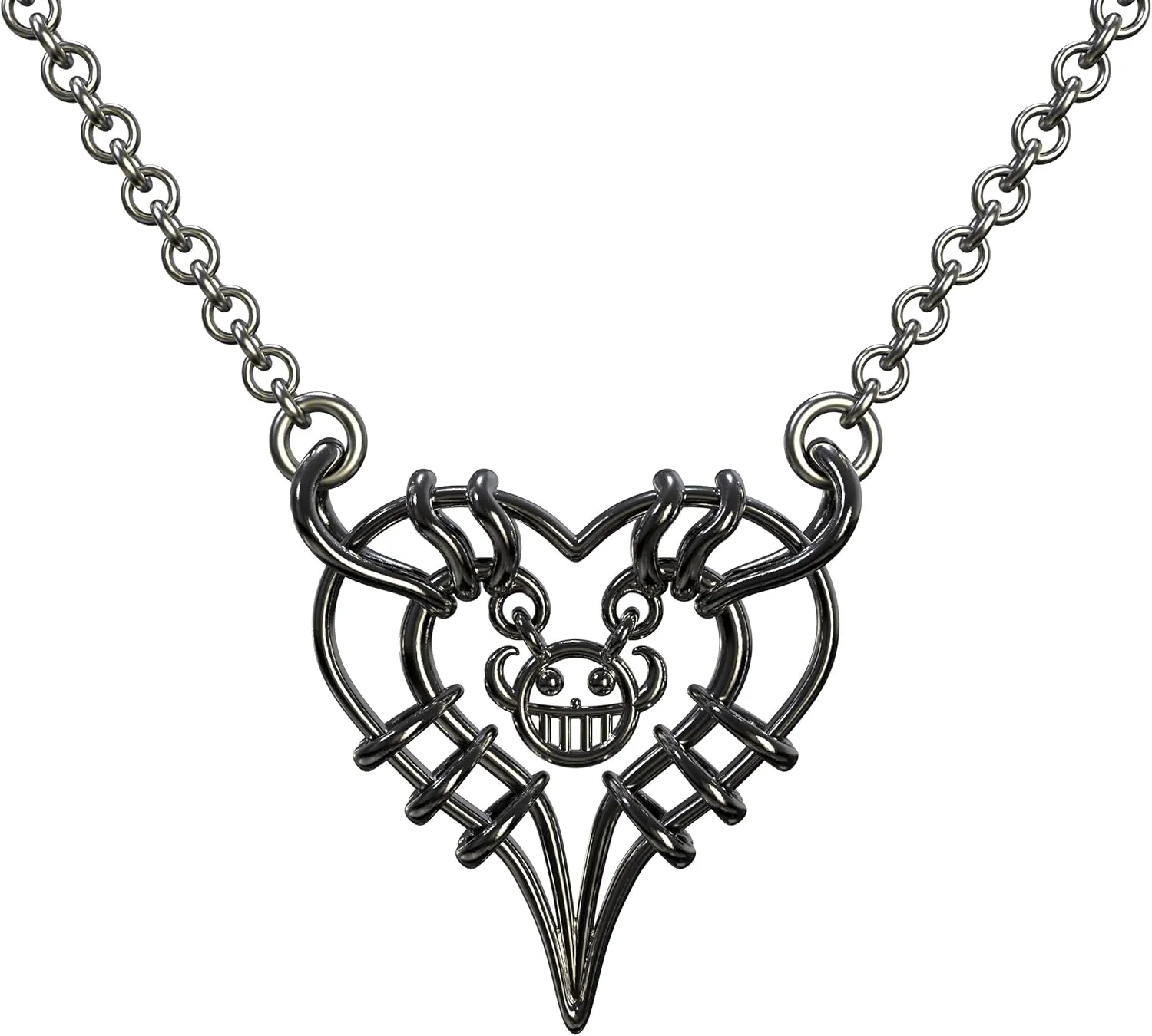 Trafalgar Law Necklace One Piece Necklace Heart of Pirate Cosplay Costume Accessories