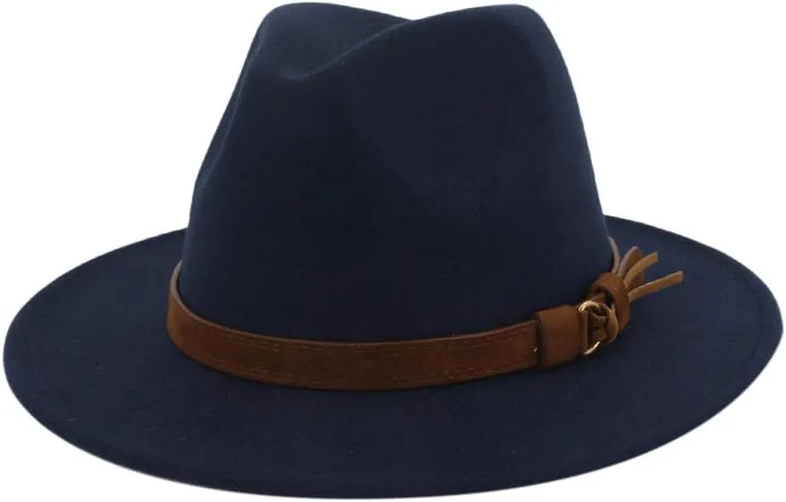 Unisex Fedora Fedora Sun Hats Panama Style with Wide Brim Beach Hat White Fedora Hats for Women