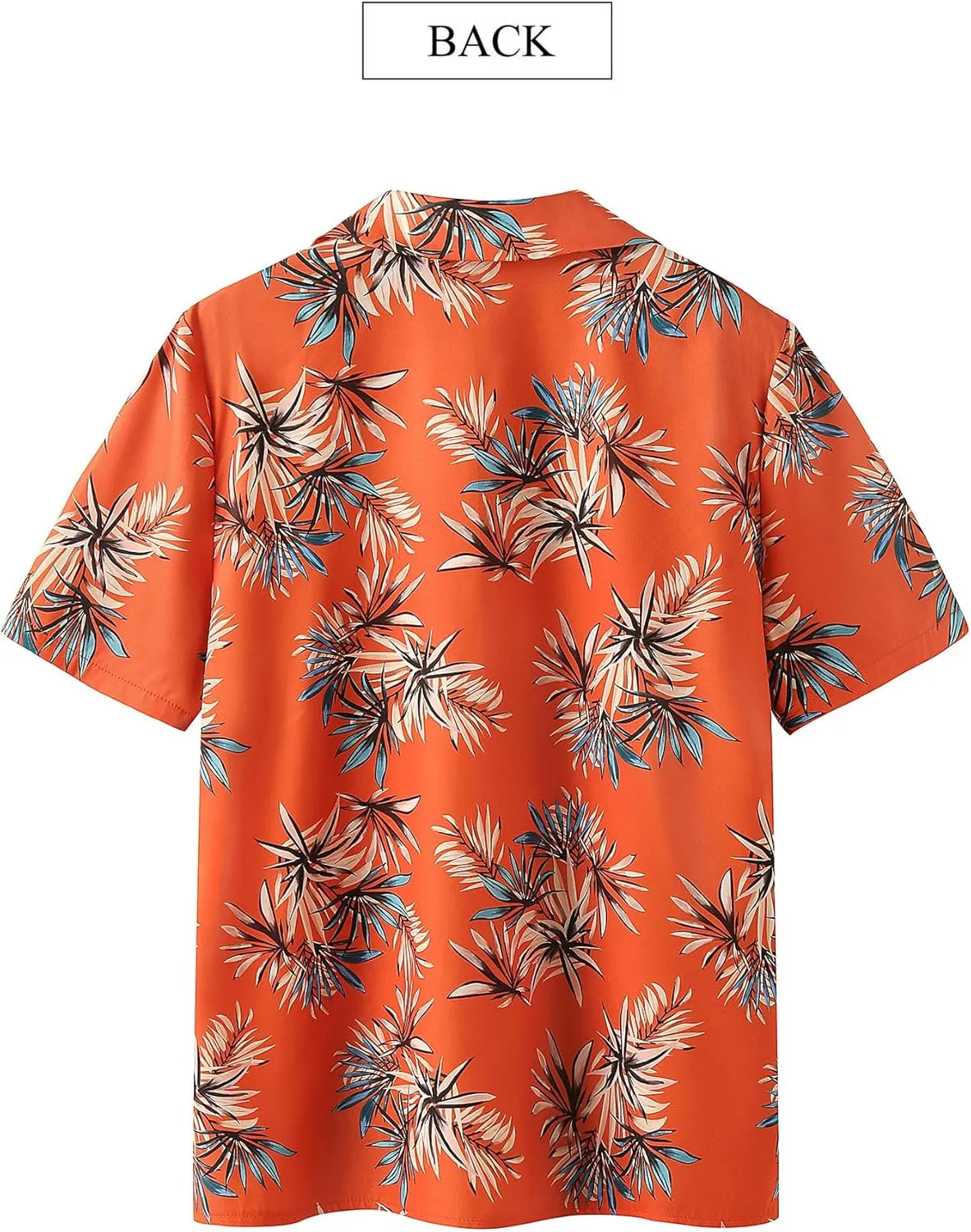 ZXZY Women Cute Hawaiian Shirt Lapel V Neck Short Sleeve Top Loose Button Down Blouse