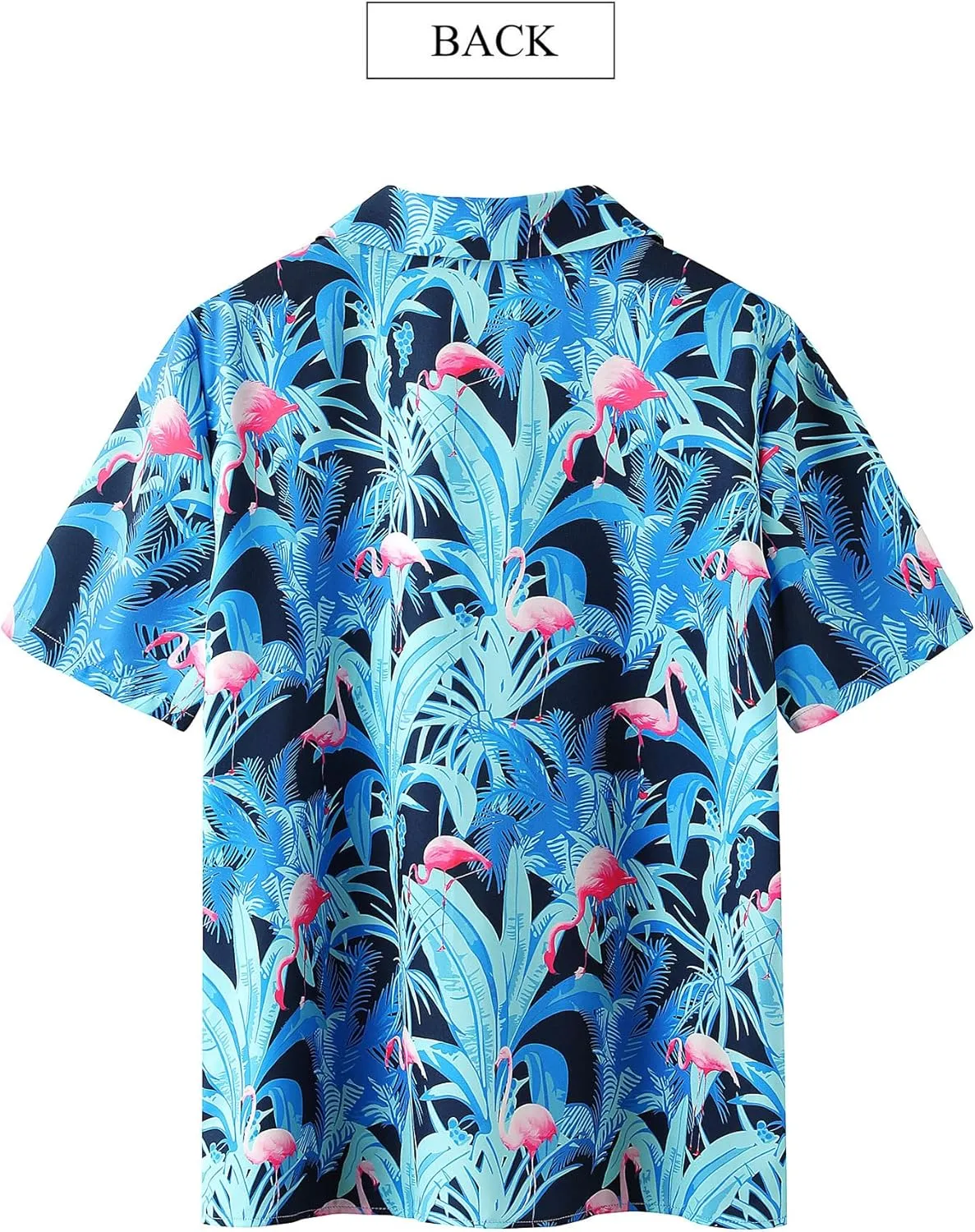 ZXZY Women Cute Hawaiian Shirt Lapel V Neck Short Sleeve Top Loose Button Down Blouse